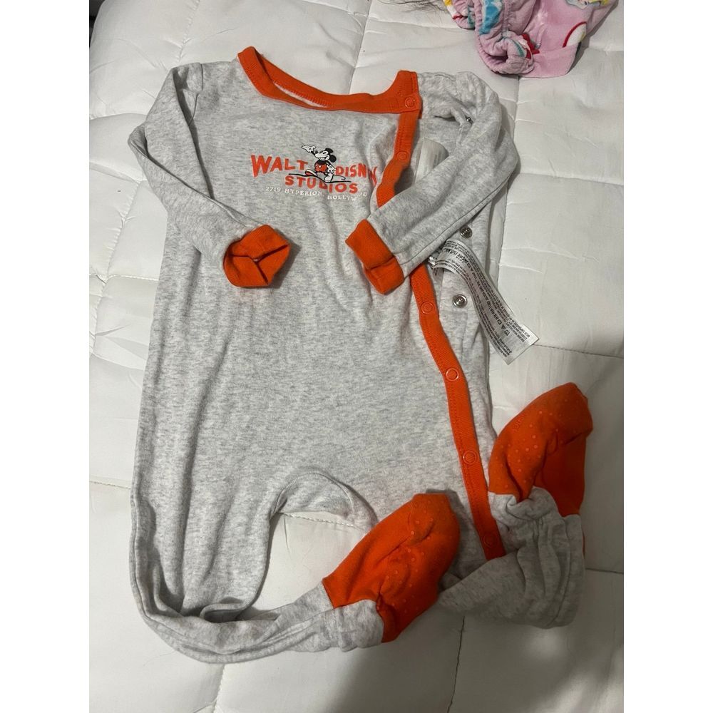 Disney Parks Disney 100 long sleeve infant onesie